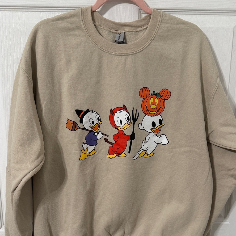 Gildan Heavy Blend Beige Sweatshirt